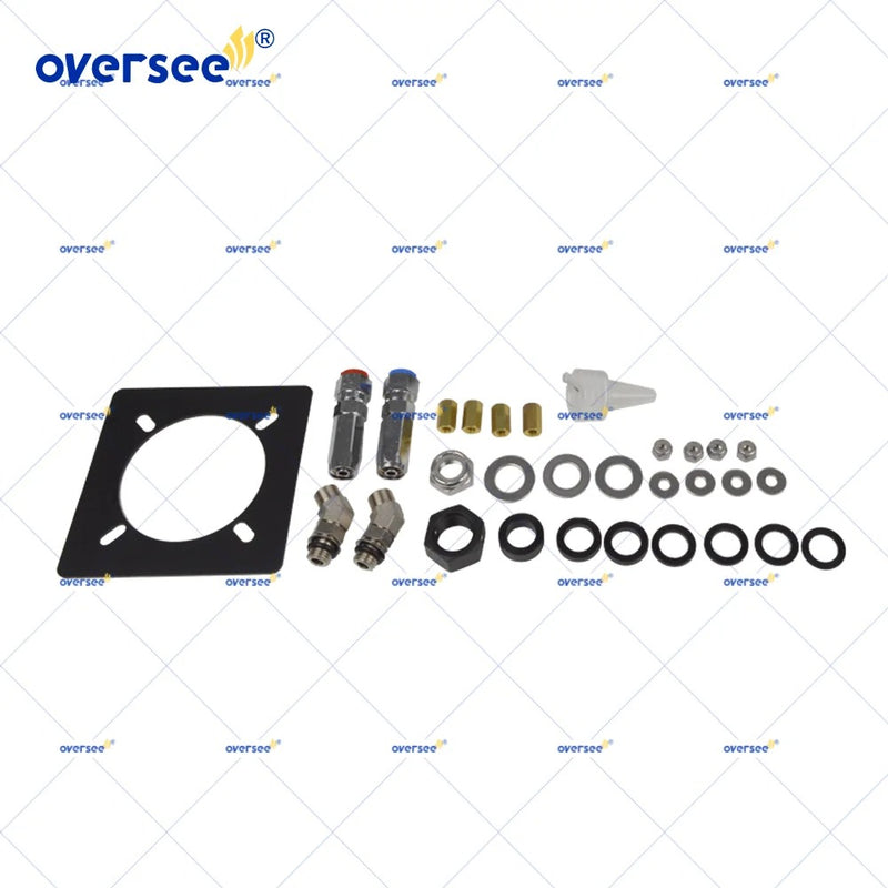 350HP Boat Hydraulic Steering Cylinder Kit For Yamaha Mercury BayStar Teleflex Marine Outboard Steering Boat Accessories