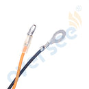 Supervise la bobina de encendido marina 6E5-85570-10 con bujía para fueraborda Yamaha de 2 tiempos 115-200HP