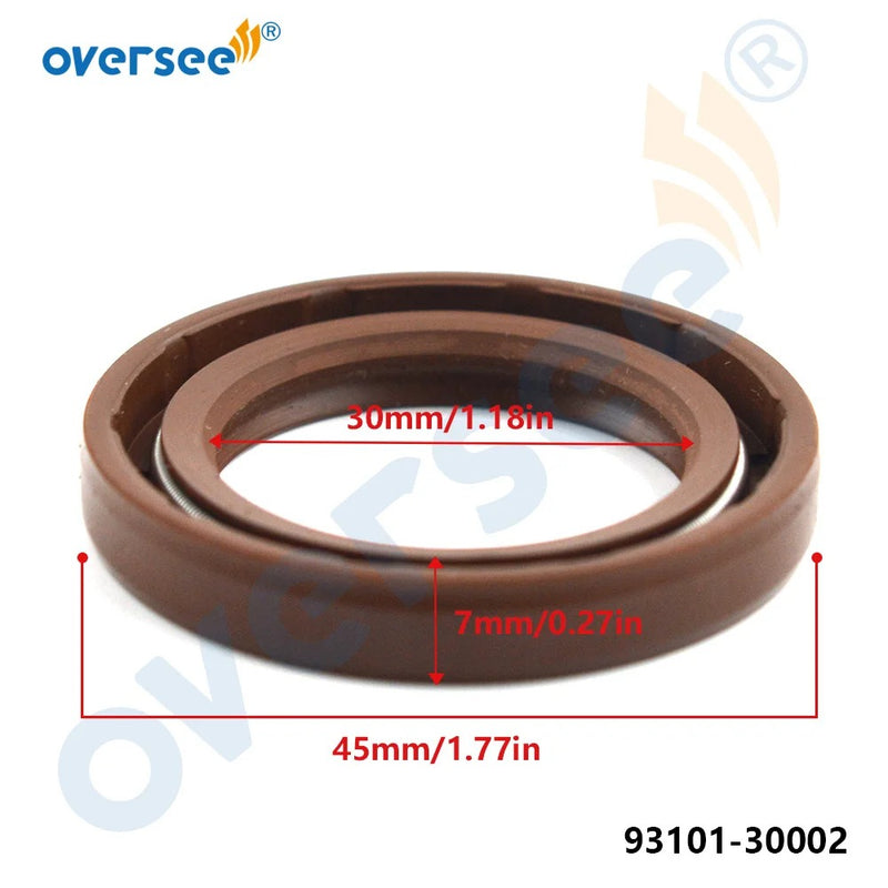 93101-30002 Prop Shaft Oil Seal for Yamaha 200 225 250 300 HP 2/4 Stroke 93101-30002-00