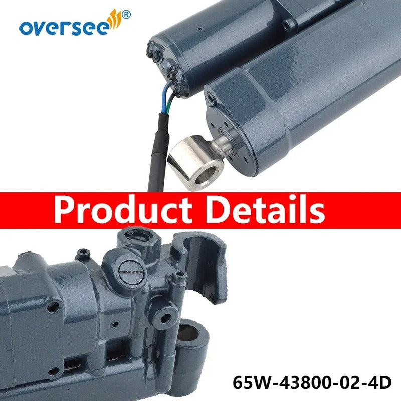 65W-43800-02-4D para Yamaha F25 F30HP 40HP fueraborda unidad de ajuste de inclinación de potencia de Ram única Color plata 65W-43800