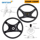 100-150HP Mophorn Front Mount Hydraulic Steering Cylinder Outboard Marine for Yamaha Mercury BayStar Teleflex Boats Steering