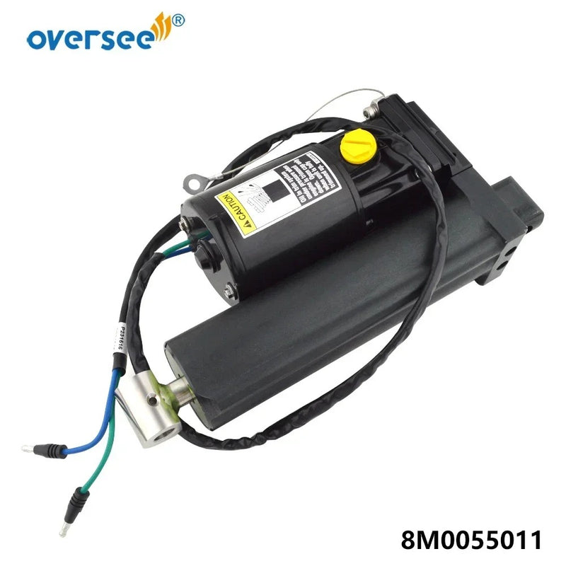 8M0055011 Conjunto de inclinación de ajuste eléctrico para motor fueraborda Mercury Mariner 35HP 40HP 50HP 60HP; 855654T4/830150T6;8M0055006;8M0055003