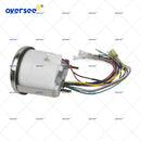 OEM White Multifunction Tachometer 34200-93J14 for Suzuki Outboard DF115 DF140 Engine Gauge
