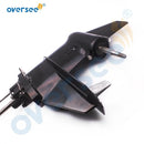 3B2S87302-0 Lower Unit Assy with Long Driver Shaft For Tohatsu 9.8HP 8HP 2 Stroke Outboard Motor Gear Box Assy Parsun HDX 9.8M