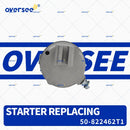 822462T1 Starter Motor for Mercury Mariner 30 40 50 60HP Outboard Engine 50-822462-1, 50-822462T1, 50-893890T, 893890T 1994-2007