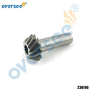 338190 -12T Driveshaft Pinion Gear For Evinrude Johnson Outboard 8-9.9-10-115 HP