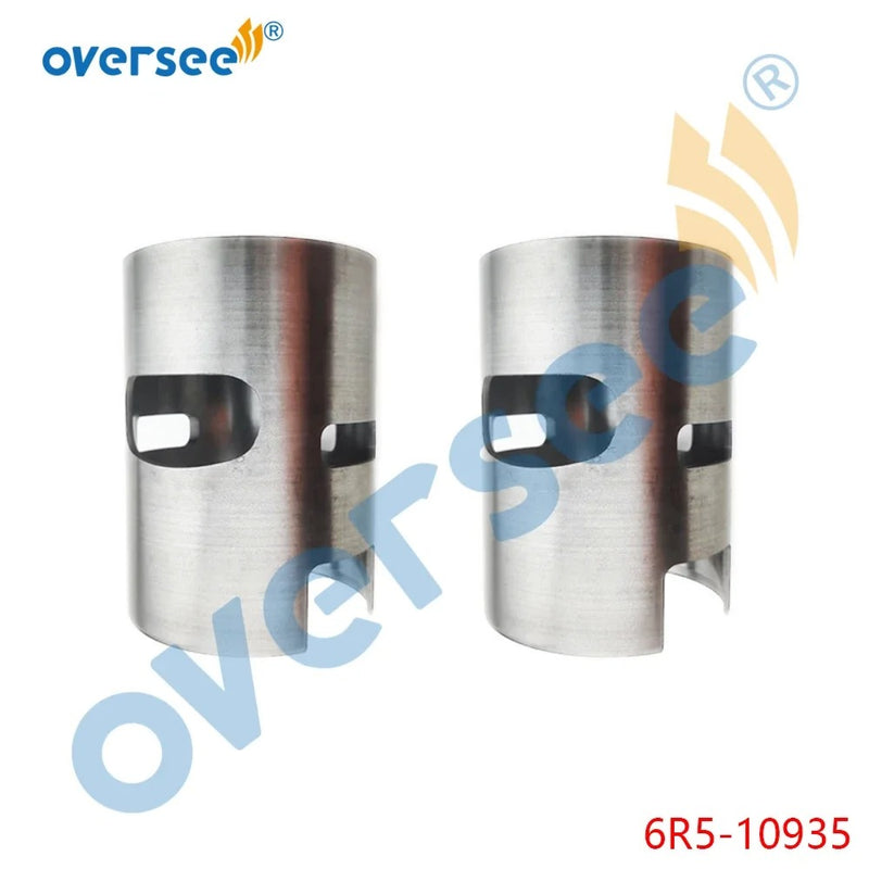 Oversee Marine 6R5-10935 - Funda de cilindro de 3.543 in de repuesto para motor fueraborda Yamaha 150HP 175HP de 2 tiempos