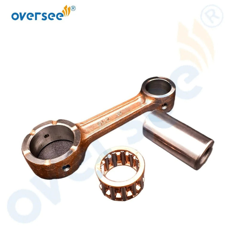 Oversee Marine 6L2-11651-00 Kit de biela de repuesto para motor fueraborda Yamaha 20HP 25HP de 2 tiempos