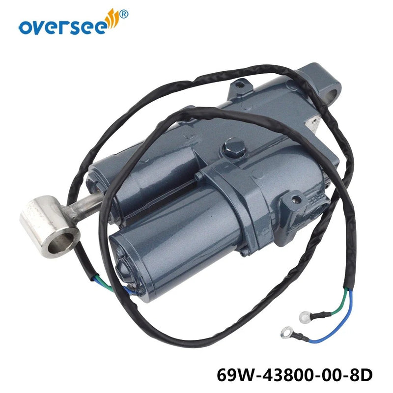 Conjunto de inclinación y ajuste eléctrico 6c5-43800-01-8d 69w-43800-00-4d para motor fueraborda de 4 tiempos Yamaha f50 f60 50hp 60hp