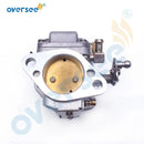 Supervisar Marina 821854T4; 821854T5; Carburador 821854T6, paquete de 3 repuestos para motor fueraborda Mercury 40HP 45HP 55HP 60HP de 2 tiempos