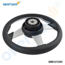 8M0121295 Steering Wheel 13.8 IN for Mercury Outboard Engine Boat Handle (Original)