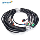 0176340 System Check Main Modular Wiring Harness Cable for Evinrude Johnson OMC Outboard Motor 5006180, 176340 16ft/4.87m