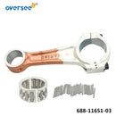 688-11650-03 688-11650-00 Kit de biela con 93310-730v8 93603-21111 compatible con Motor de barco fueraborda Yamaha 48hp 85hp 75hp