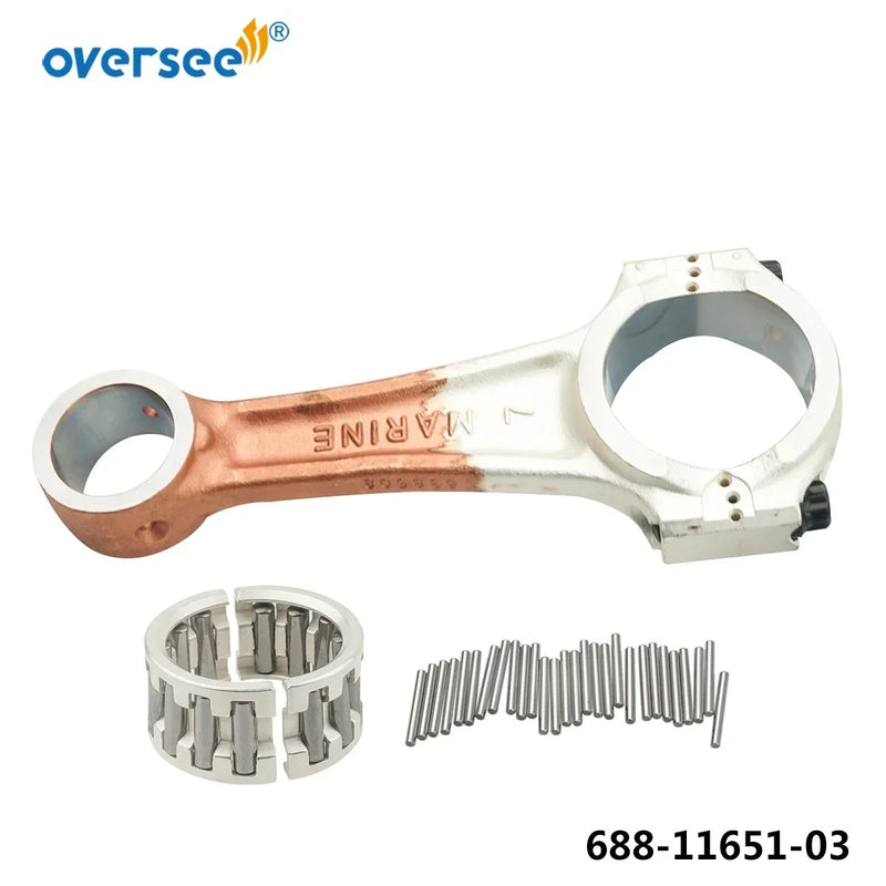 688-11650-03/688-11650-00 Connecting Rod Kit With 93310-730V8 93603-21111 For Yamaha 48HP 85HP 75HP Outboard Boat Engine Motor