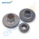 69W Gear set For Yamaha Outboard Motor 4 stroke 60HP Seapro Hidea 69W-45551-00 69W-45560-00 62Y-45570-00