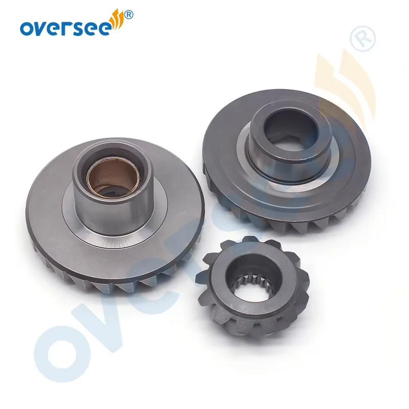 Kit de engranajes Oversee Marine 69W Engranaje de avance 69W-45560-00; Marcha atrás 62Y-45570-00; Piñón 69W-45551-00; Reemplazo para motor fueraborda Yamaha Seapro Hidea 60HP de 4 tiempos
