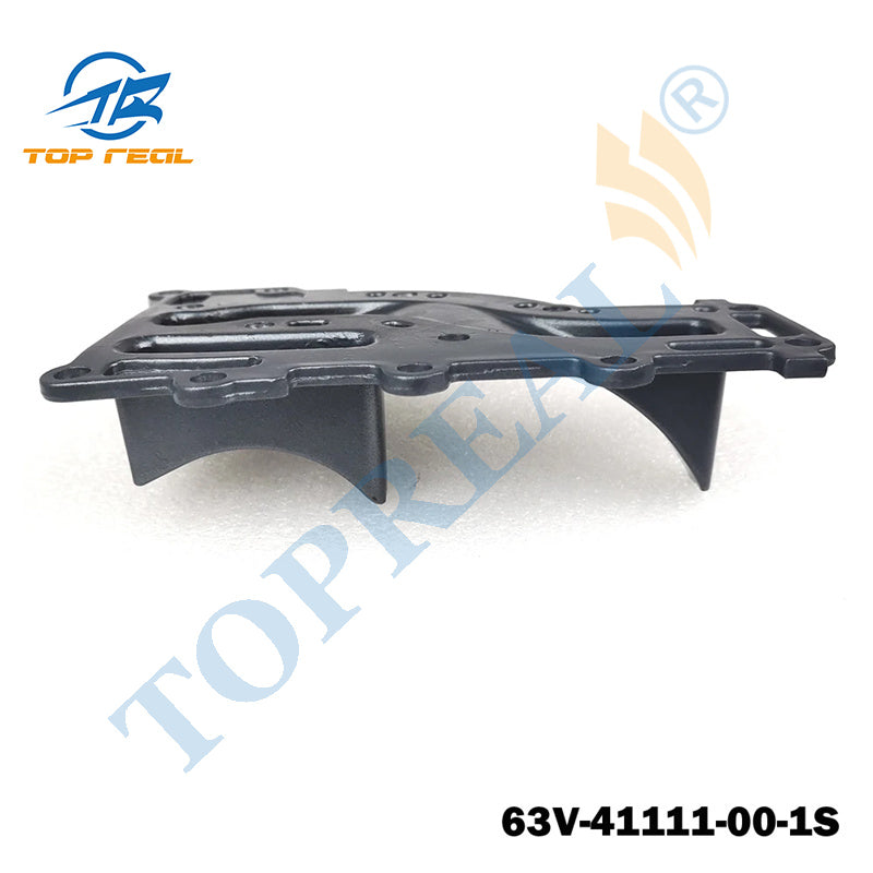 Topreal 63V-41111-00-1S Exhaust inner cover For YAMAHA 9.9/15HP Outboard 63V-41111-00-9M