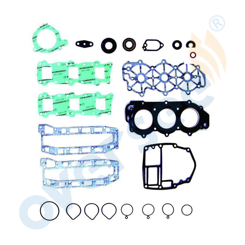 63D-W0001 Power Head Gasket Kit For Yamaha Outboard Motor 40-50hp 3cyl 1995-UP 63D-W0001-00