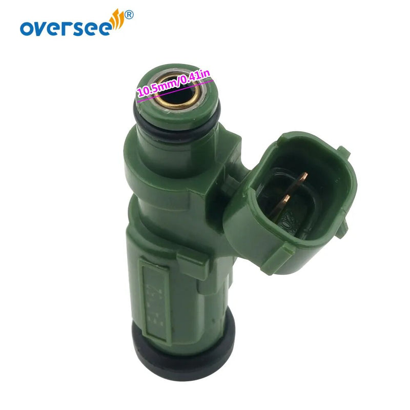 Green Fuel Injector 63P-13761 New Version Green Color For Yamaha Outboard Motor F150 Four Stroke Outboard Motor 63P-13761-01