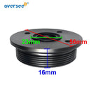 65W-43821 End Cap with Seals 4 Holes 40HP 60HP For Yamaha Outboard Motor Tilt Trim 2T 4T F25; 40HP ;60HP ;65W-43821-11