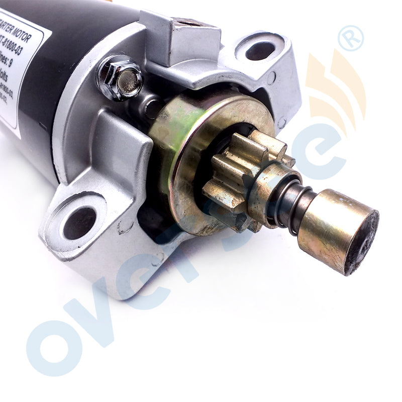 66T-81800; 66T-81800-03 Starter Replacement For Yamaha 40HP 2 Stroke Outboard Engine