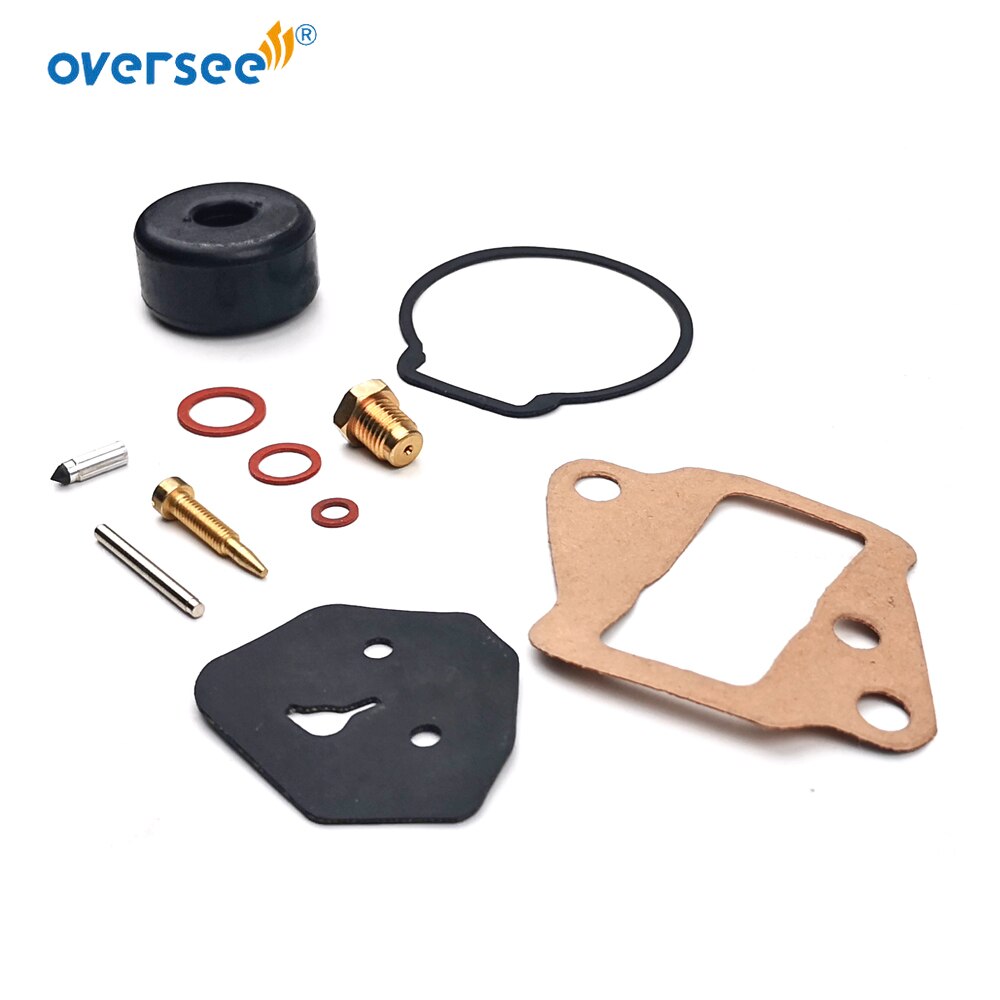 New Carburetor Repair Kit for Yamaha 9.9HP 15HP 677-W0093-00 Outboard Engine 677-W0093-04, 6E7-W0093