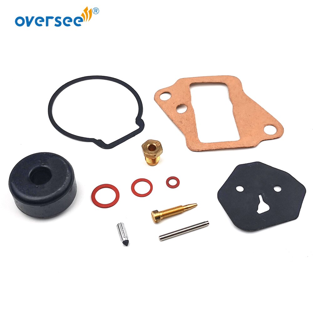 New Carburetor Repair Kit for Yamaha 9.9HP 15HP 677-W0093-00 Outboard Engine 677-W0093-04, 6E7-W0093