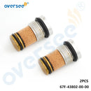 67F-43802 Valve Sub Assy for Yamaha 25HP-100HP Outboard Engine 67F-43802-00-00