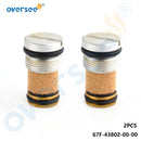 67F-43802 Valve Sub Assy for Yamaha 25HP-100HP Outboard Engine 67F-43802-00-00