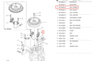 68T-85520 Charge Coil For Yamaha Outboard Motor 4T 6HP 8HP 68T-85520-00