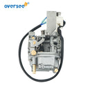 6AH-14301-20 Marine Carburetor Assy And 2pcs 6AH-13646 Gaskets For 4 Stroke 15HP 20HP YAMAHA PARSUN Outboard Motor 6AG-14301