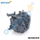 6AH-15100-00-00 Crankcase Assy For Yamaha Outboard F15C F20B HP 6AH-15100-00-1S