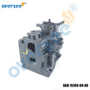 6AH-15100-00-00 Crankcase Assy For Yamaha Outboard F15C F20B HP 6AH-15100-00-1S