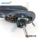 6B4-45300-11-4D (L) Lower Unit Assy Long For Yamaha 2 Storke 9.9HP 15HP Outboard