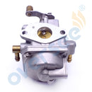 6BV-14301-11 Boat Carburetor For Yamaha 4HP 5HP 4 Stroke Outboard Engines Powertec Boat Motor 6BV-14301-10