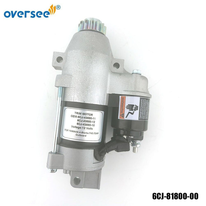 Motor de arranque 6CJ-81800 para motor fueraborda YAMAHA F115TJR TLR S114-838A 6CJ-81800-10 