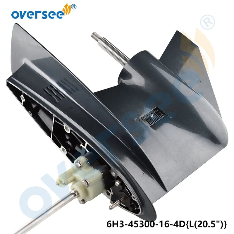 6H3-45300 Lower Unit Assy Long Shaft for Yamaha 60HP 70HP 2-Stroke Outboard Engine 6H3-45300-16-4D 6H3-45300-20-8D