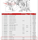 Topreal 2 uds 56110-ZW1-701 subpistón embellecedor para HONDA 90-250HP fueraborda 56115ZW1703 