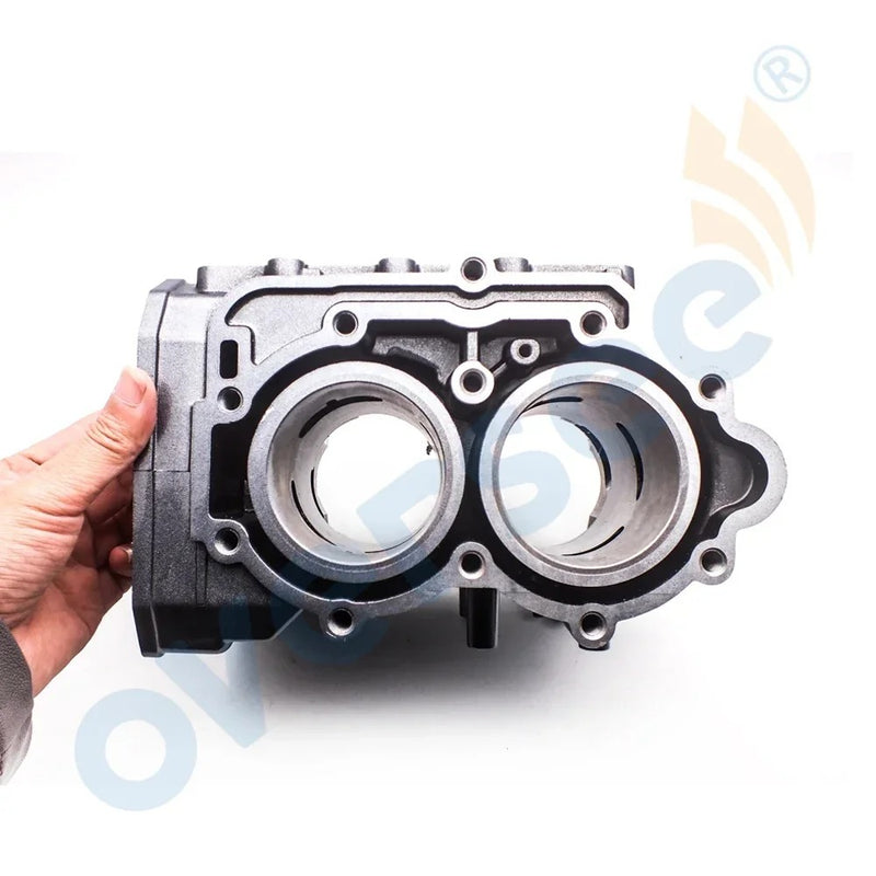 63V-15100 Cylinder Crank Case Assy For Yamaha Outboard Motor 2 Stroke 9.9HP 15HP Parsun T15-07010000 Seapro HDX 63V-15100-02-1S