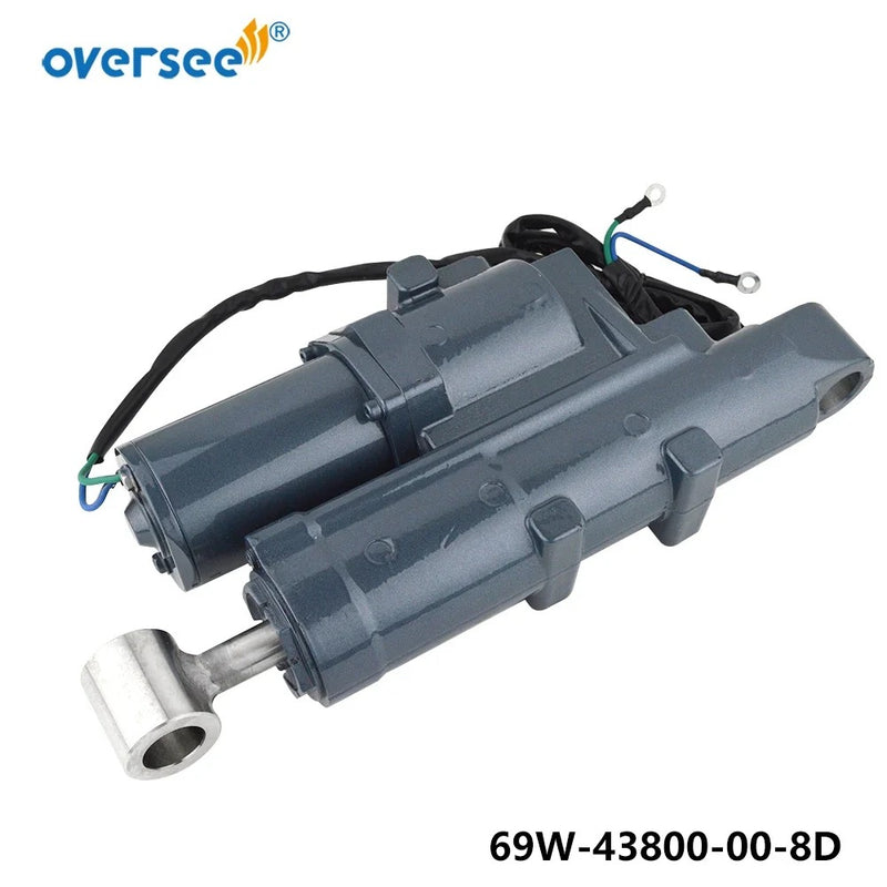 Conjunto de inclinación y ajuste eléctrico 6c5-43800-01-8d 69w-43800-00-4d para motor fueraborda de 4 tiempos Yamaha f50 f60 50hp 60hp