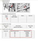 6FM-8591A Stock ECU Assy para fueraborda Yamaha 4T F25 nueva versión 2017 serie F25G