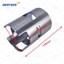 6E5-10935 ID 90mm Left Cylinder Liner Sleeve For Yamaha Outboard Motor Parts 2T 115HP Outboard V4 6E5-10935-00-L
