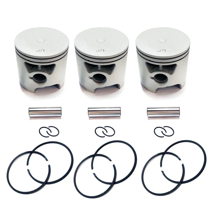 705-850026, 39-831255 Piston Kit STD for Mercury 40/50/60hp Outboard Motor 850026T1 850026A1