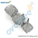 824924T38 T39 T40 Carburetor Assy Set WME 84 Series For Mercury 65-75HP Outboard Engine