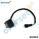 69J-82563-01 Trim &Tilt Switch For Yamaha 20-70HP/115/150/200/225/300HP 4 Stroke Outboard Engine 69J-82563
