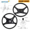 Oversee Marine - Cilindro de dirección hidráulica para barco de 300 HP, repuesto para motor fueraborda de dirección marina Yamaha Mercury SeaStar Teleflex 