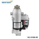 Starter Motor 6CJ-81800 For YAMAHA Outboard F115TJR TLR S114-838A Engine 6CJ-81800-10 Boat Motor Parts