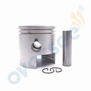 350-00001 STD Piston 60MM For Tohatsu Outboard Motor 2T M18E 18HP with Piston Ring STD 350-00011-0;350-00001-0