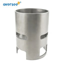 Oversee Marine 6G5-10935-00 Reemplazo de funda de revestimiento para motor fueraborda Yamaha de 90 mm de diámetro interior V6 200 HP de 2 tiempos