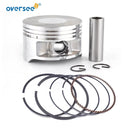 6BX-E1631 STD Piston Kit with Rings For Yamaha 4 Stroke 4HP 6HP Outboard Motor 6BX-E1631-00-96 6BX-E1603-00-00
